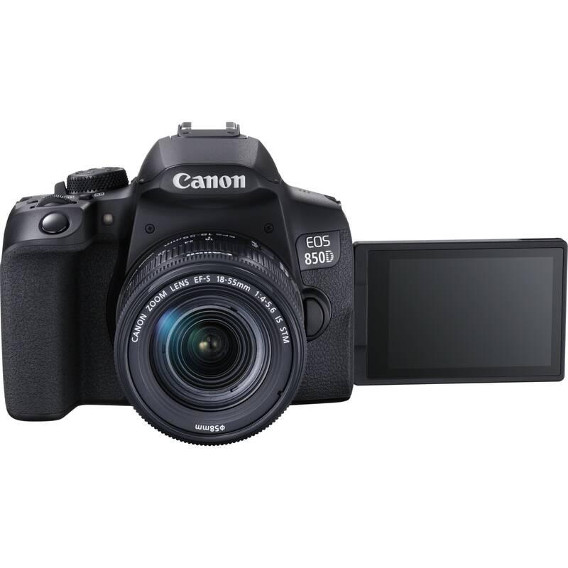 Digitální fotoaparát Canon EOS 850D 18-55 IS STM černý, Digitální, fotoaparát, Canon, EOS, 850D, 18-55, IS, STM, černý