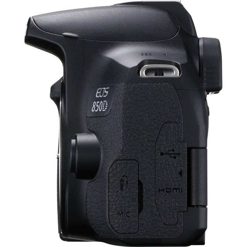 Digitální fotoaparát Canon EOS 850D tělo černý, Digitální, fotoaparát, Canon, EOS, 850D, tělo, černý