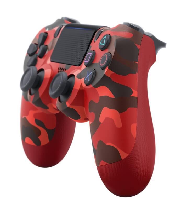 Gamepad Sony Dual Shock 4 pro PS4 v2 - red camouflage