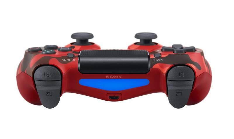 Gamepad Sony Dual Shock 4 pro PS4 v2 - red camouflage