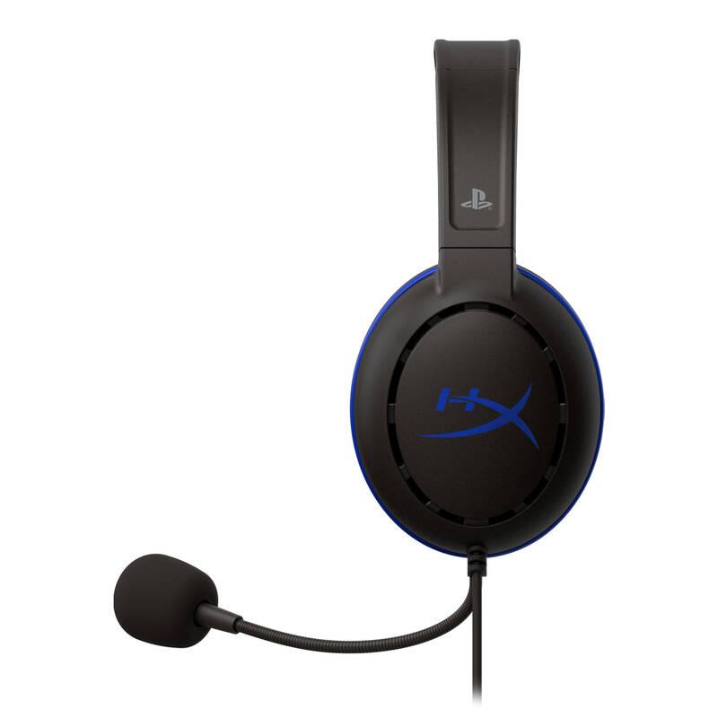 Headset HyperX Cloud Chat - PS4 černý modrý