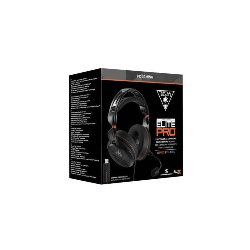 Headset Turtle Beach Elite Pro pro PC černý