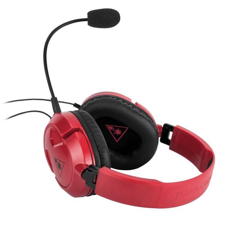 Headset Turtle Beach Recon 50 pro PC, Nintendo červený