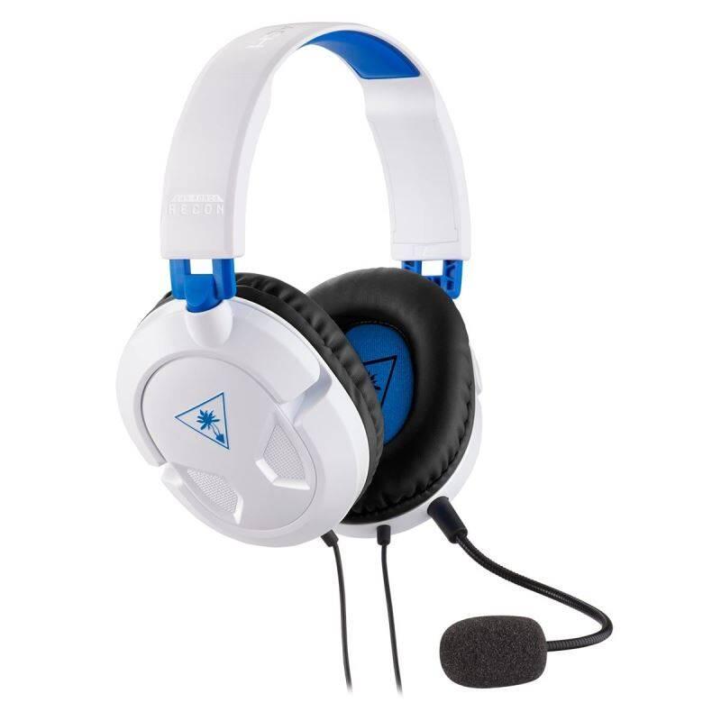 Headset Turtle Beach Recon 50P pro PS4, PC, Xbox One, Nintendo bílý