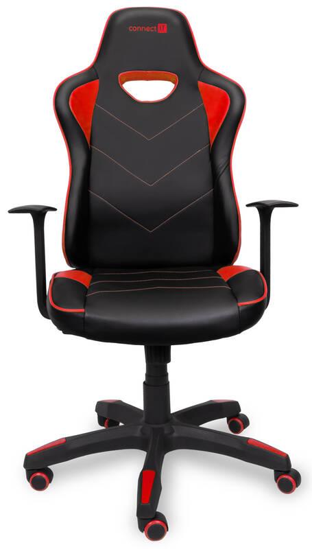 Herní židle Connect IT LeMans Pro černá červená