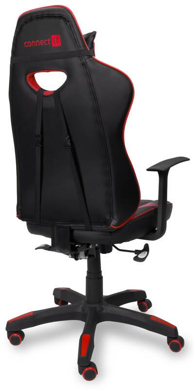 Herní židle Connect IT LeMans Pro černá červená