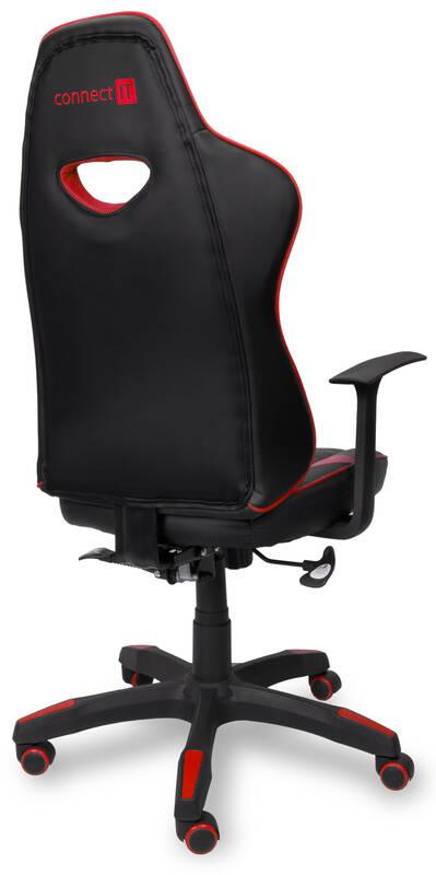 Herní židle Connect IT LeMans Pro černá červená