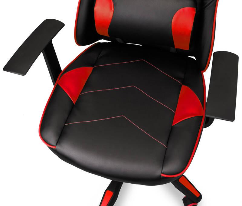 Herní židle Connect IT LeMans Pro černá červená