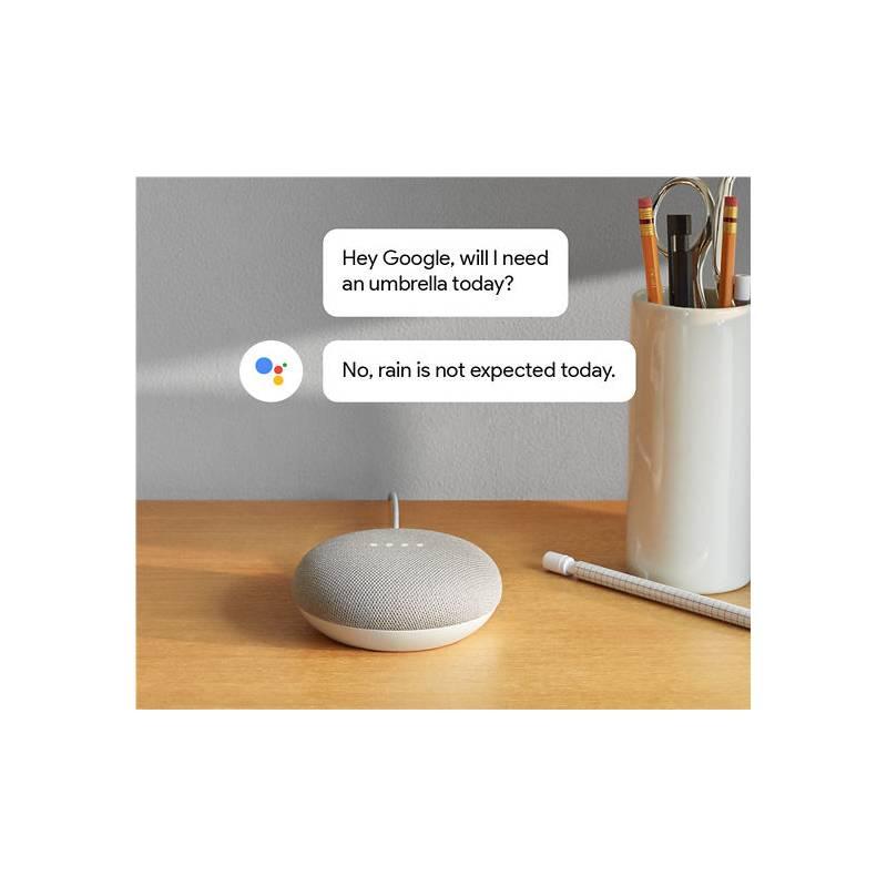 Hlasový asistent Google Home mini Chalk bílý