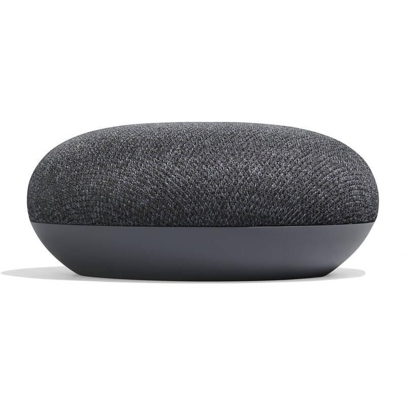 Hlasový asistent Google Home mini Charcoal černý, Hlasový, asistent, Google, Home, mini, Charcoal, černý