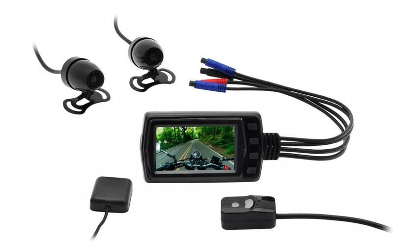 Kamera na motorku CEL-TEC MK01 Dual GPS