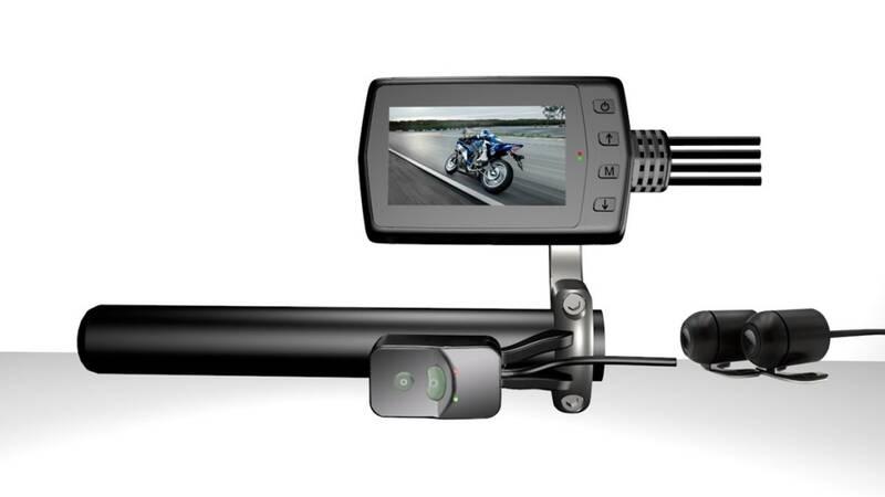 Kamera na motorku CEL-TEC MK01 Dual GPS