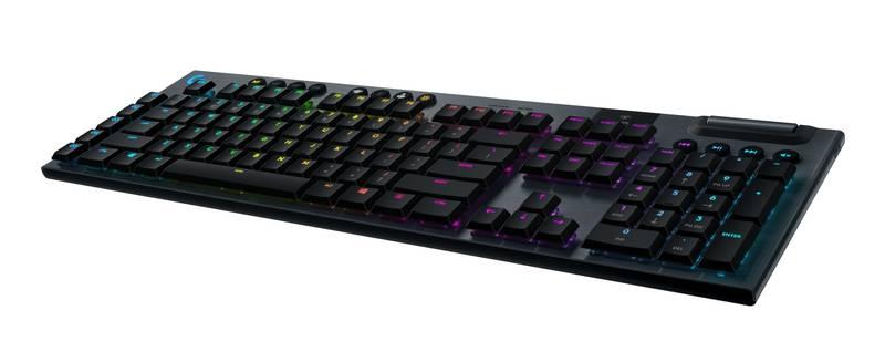 Klávesnice Logitech Gaming G915 Lightspeed RGB, Tactile, US černá