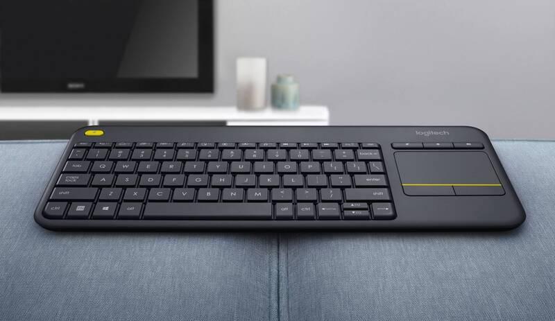 Klávesnice Logitech Wireless Keyboard K400 Plus, US