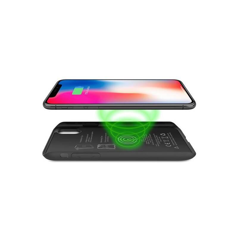 Kryt na mobil Celly Powercase Wireless na Apple iPhone X Xs černý, Kryt, na, mobil, Celly, Powercase, Wireless, na, Apple, iPhone, X, Xs, černý