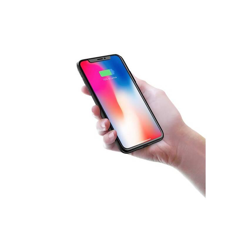 Kryt na mobil Celly Powercase Wireless na Apple iPhone X Xs černý