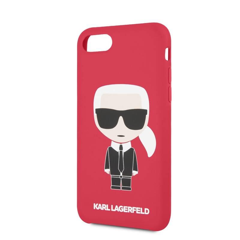 Kryt na mobil Karl Lagerfeld Full Body na Apple iPhone 7 8 červený