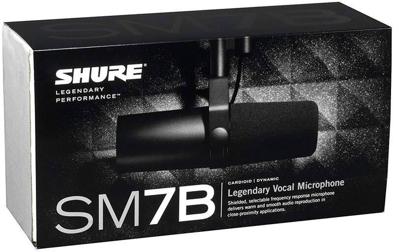 Mikrofon Shure SM7B, Mikrofon, Shure, SM7B