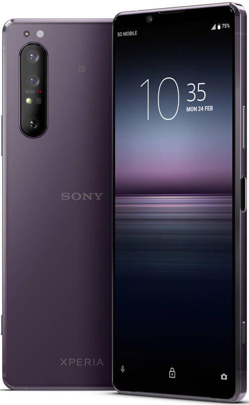 Mobilní telefon Sony Xperia 1.II fialový