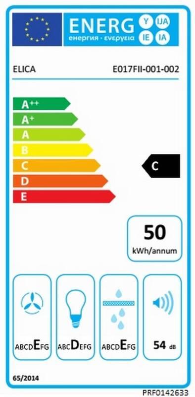 Odsavač par Elica ERA GR A 52 šedý