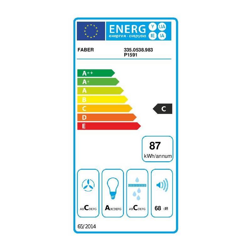 Odsavač par Faber ECLIPSE EV8 X A37 nerez