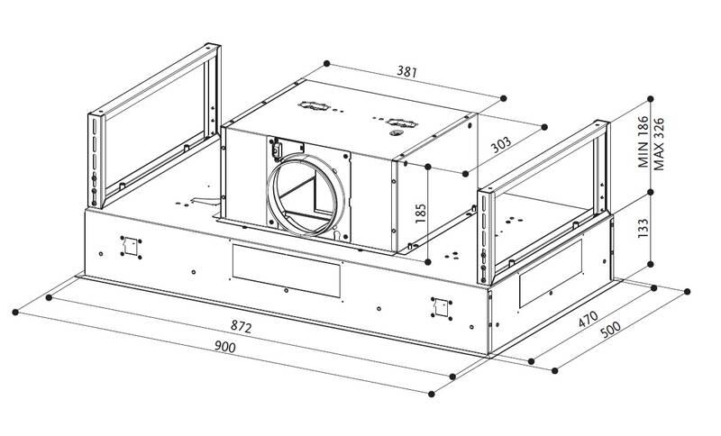 Odsavač par Faber ONYX-C X V A90