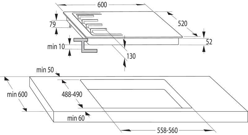 Plynová varná deska Gorenje Retro G641CLI