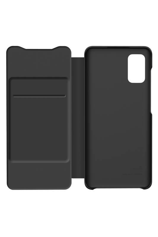 Pouzdro na mobil flipové Samsung Wallet na Galaxy A41 černé