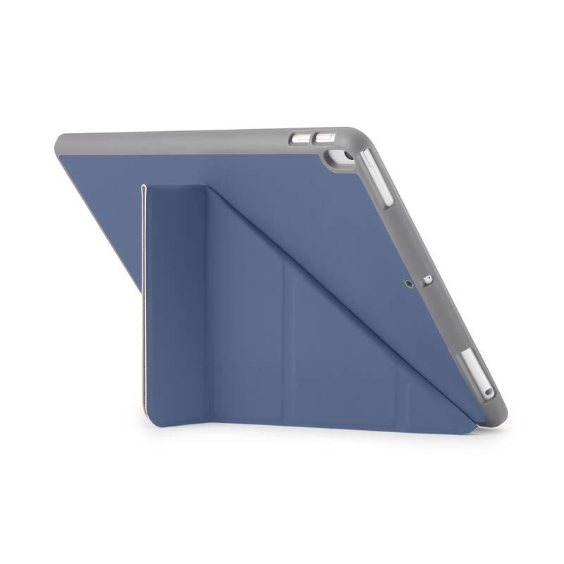 Pouzdro na tablet Pipetto Origami Pencil na Apple iPad Air 10,5" Pro 10,5" modré