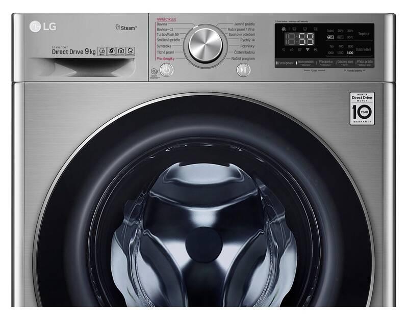 Pračka LG F4WV709P2T