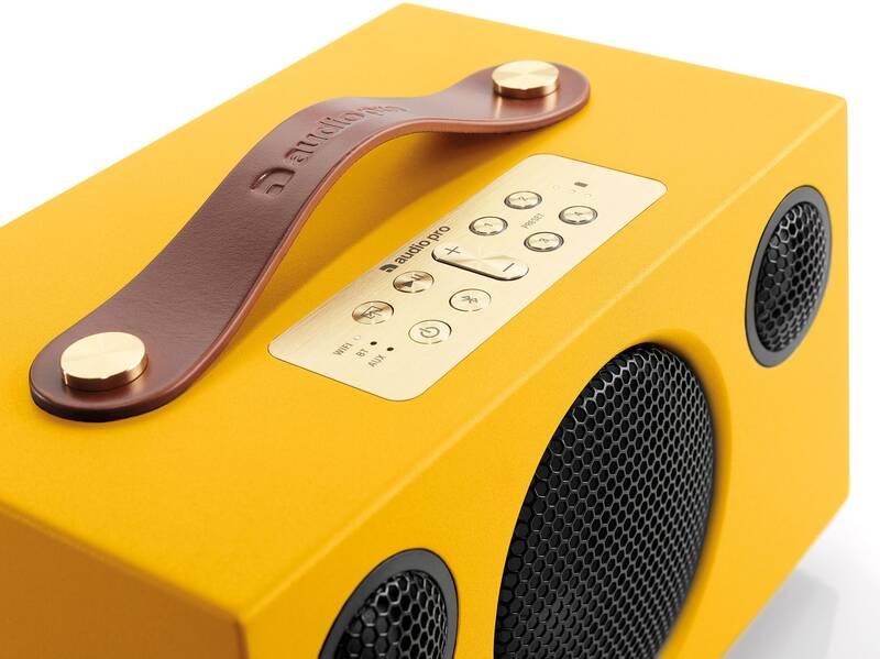 Přenosný reproduktor Audio Pro Addon C3 žlutý, Přenosný, reproduktor, Audio, Pro, Addon, C3, žlutý