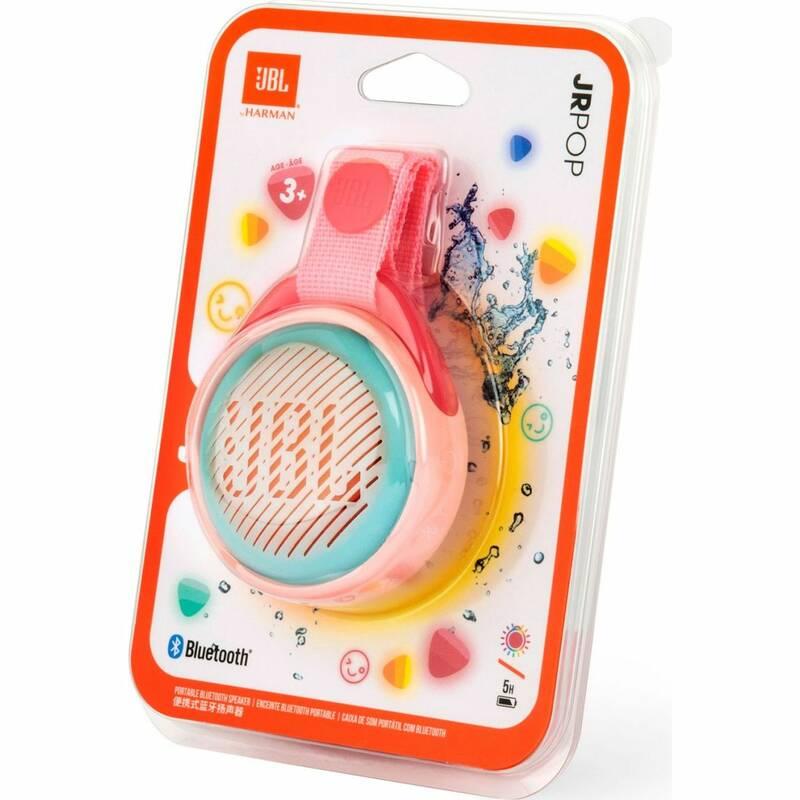 Přenosný reproduktor JBL JR POP růžový