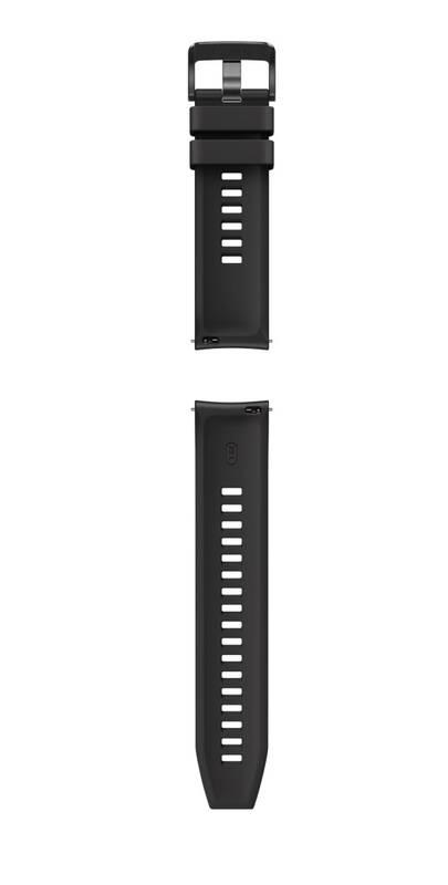 Řemínek Huawei silikonový pro chytré hodinky Huawei Watch GT, Watch GT 2 - Black