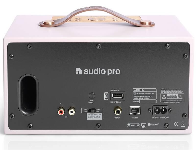 Reproduktor Audio Pro Addon C5 růžový, Reproduktor, Audio, Pro, Addon, C5, růžový