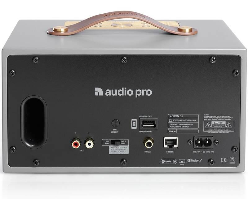 Reproduktor Audio Pro Addon C5 šedý, Reproduktor, Audio, Pro, Addon, C5, šedý