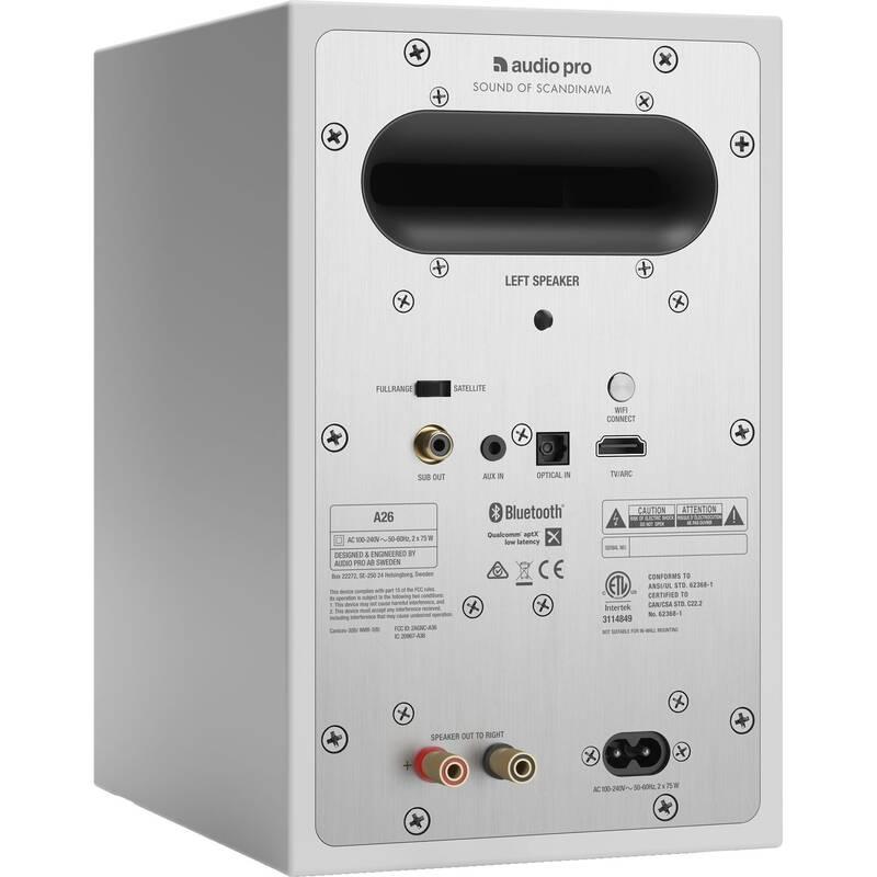 Reproduktory Audio Pro A26, 2 ks bílé