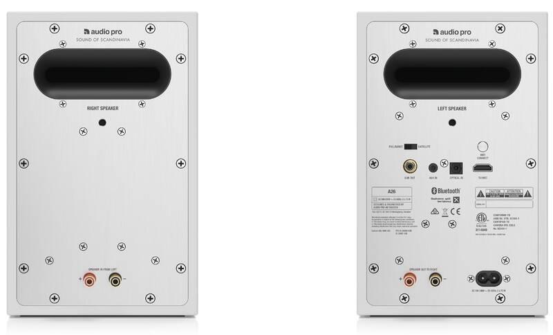 Reproduktory Audio Pro A26, 2 ks bílé
