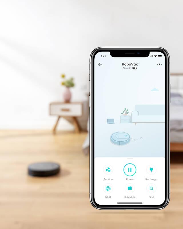 Robotický vysavač Anker Eufy Robovac G10 Hybrid-Black