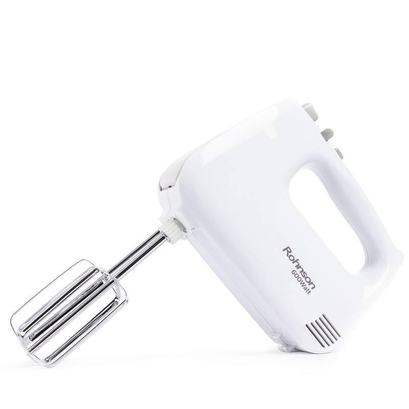Ruční šlehač s mísou Rohnson R-5525 bílý