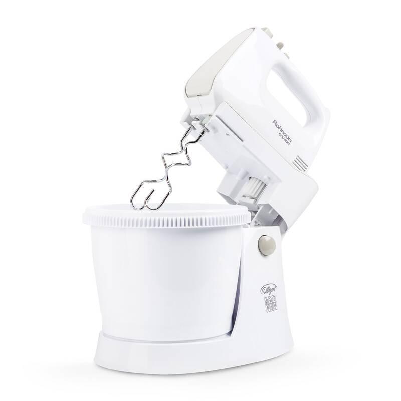 Ruční šlehač s mísou Rohnson R-5525 bílý