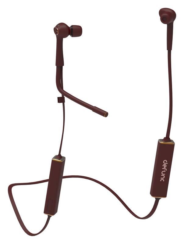 Sluchátka Defunc Mobile Gaming Earbud červená