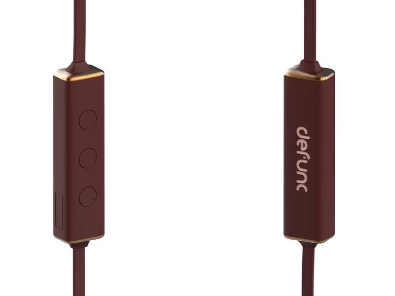 Sluchátka Defunc Mobile Gaming Earbud červená