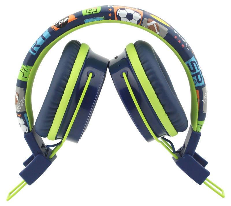 Sluchátka GoGEN HBTM 32BL modrá