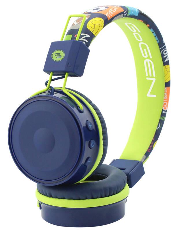 Sluchátka GoGEN HBTM 32BL modrá