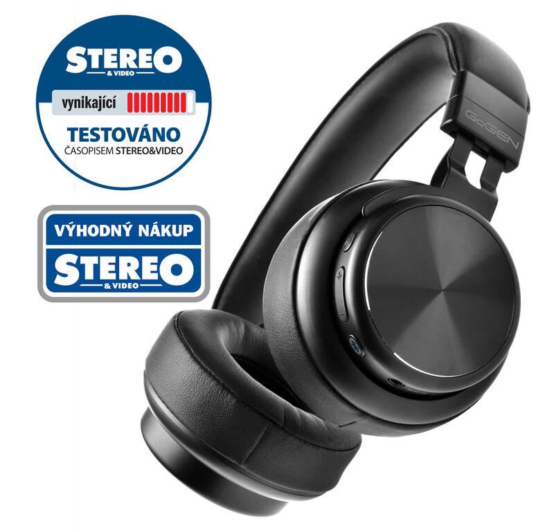 Sluchátka GoGEN HBTM 92B černá