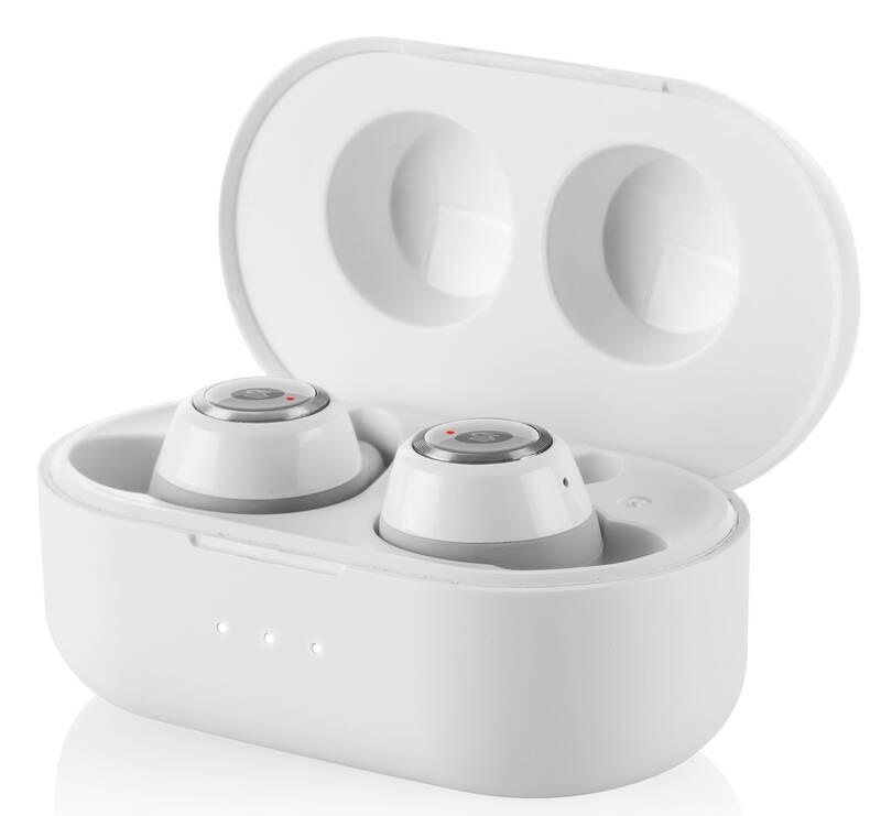 Sluchátka GoGEN TWS MATE bílá