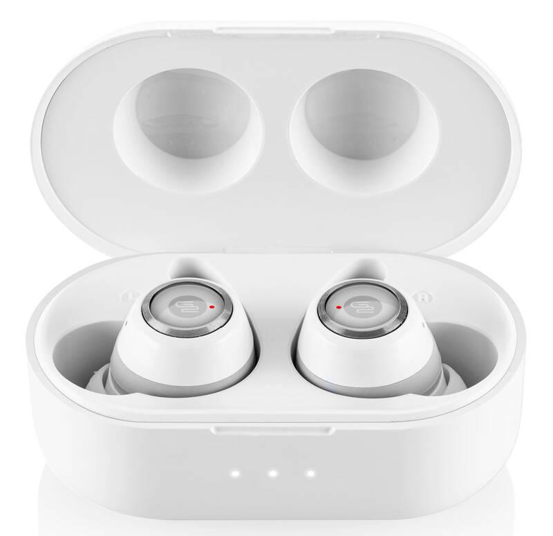 Sluchátka GoGEN TWS MATE bílá