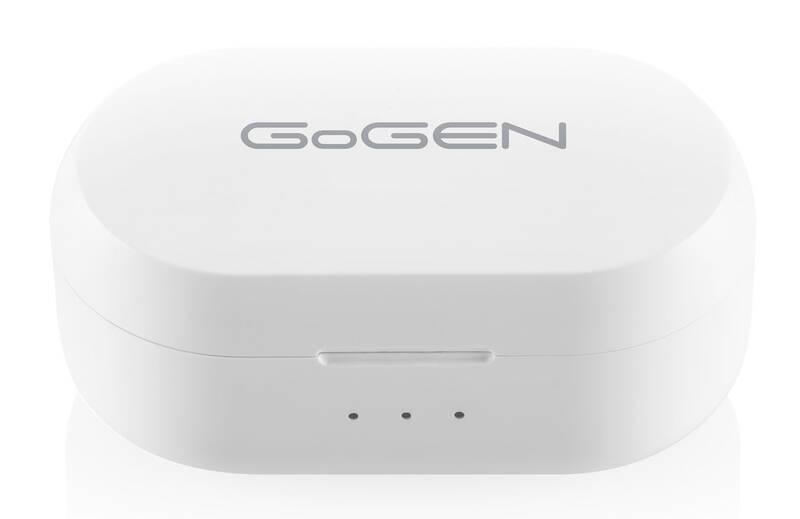 Sluchátka GoGEN TWS MATE bílá