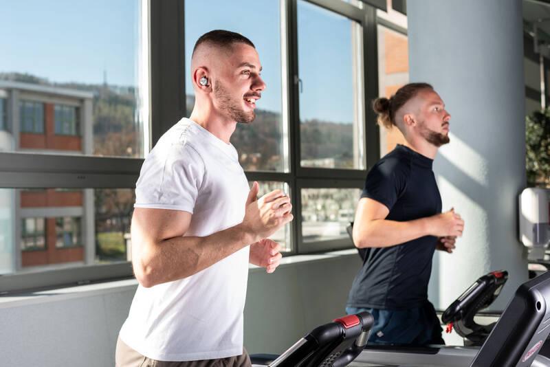 Sluchátka GoGEN TWS MATE bílá