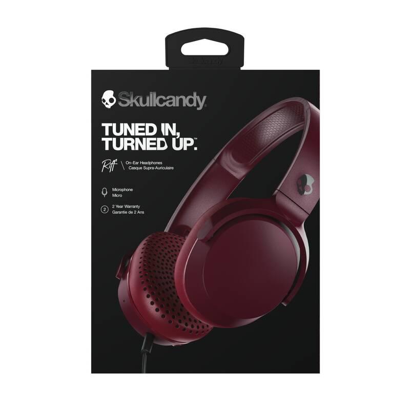 Sluchátka Skullcandy RIFF On-Ear červená